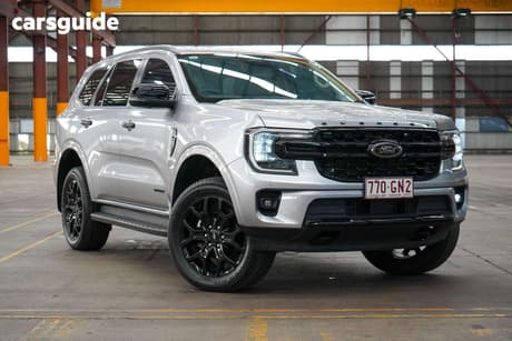 Silver 2023 Ford Everest Wagon Sport (4X4)