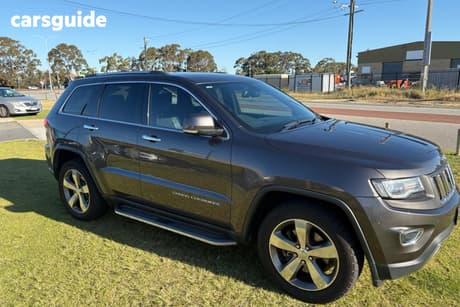 Grey 2013 Jeep Grand Cherokee SUV LIMITED