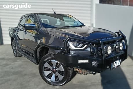 Grey 2022 Isuzu D-MAX Crew Cab Utility Ls-U (4X4)