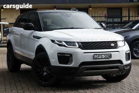 White 2017 Land Rover Range Rover Evoque Wagon Si4 Hse Dynamic