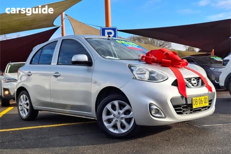 Silver 2015 Nissan Micra Hatchback Ti
