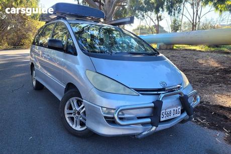 Silver 2003 Toyota Tarago Wagon Glx