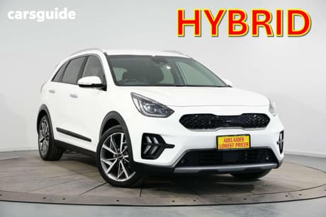 White 2021 Kia Niro Wagon Hev Sport (Hybrid)