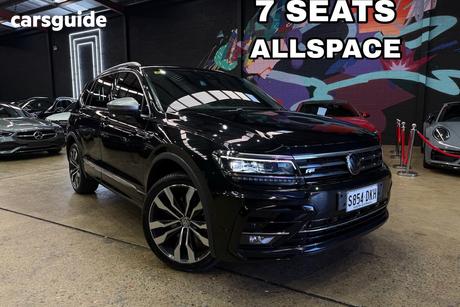 Black 2020 Volkswagen Tiguan Wagon 162Tsi R-Line