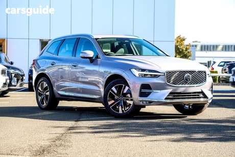 Silver 2025 Volvo XC60 Wagon Plus B5 Bright