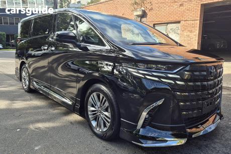 Black 2025 Toyota Alphard OtherCar HYBRID Z