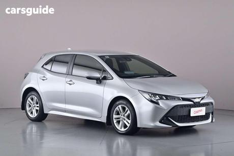 Silver 2019 Toyota Corolla Hatchback Ascent Sport