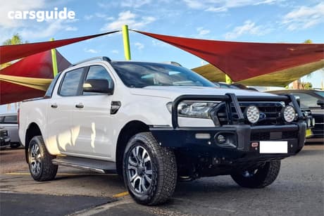 White 2019 Ford Ranger Double Cab Pick Up Wildtrak 3.2 (4X4)