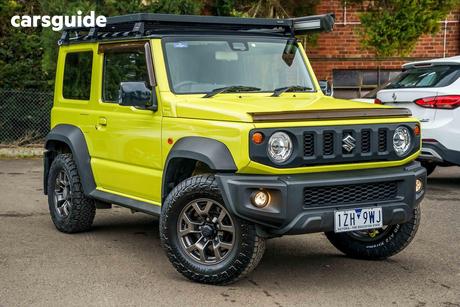 Yellow 2020 Suzuki Jimny Wagon