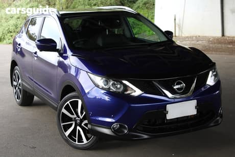 Blue 2016 Nissan Qashqai Wagon Ti (4X2)