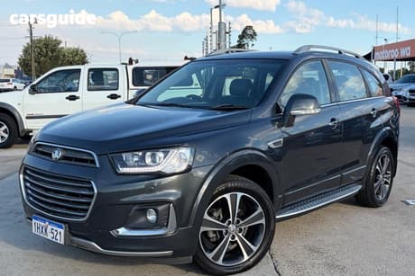 Grey 2017 Holden Captiva Wagon 7 Ltz (Awd)