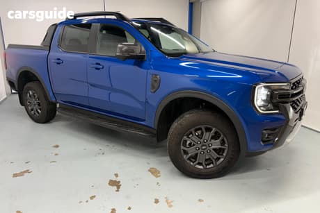 Blue 2025 Ford Ranger Double Cab Pick Up Wildtrak 3.0 (4X4)