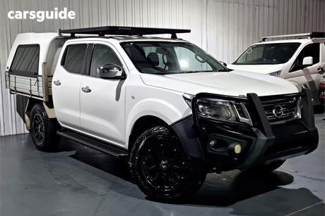 White 2019 Nissan Navara Dual Cab Pick-up St (4X4)
