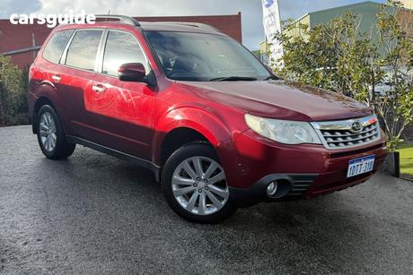 Red 2011 Subaru Forester Wagon Xs