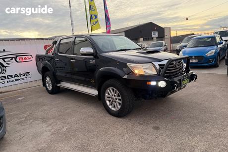 Blue 2012 Toyota Hilux Dual Cab Pick-up Sr5 (4X4)