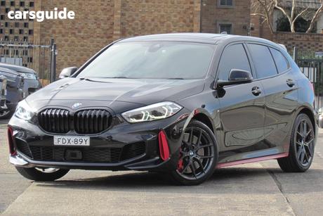 Black 2023 BMW 128TI Hatchback