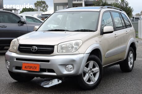 Beige 2003 Toyota RAV4 Wagon Cruiser (4X4)