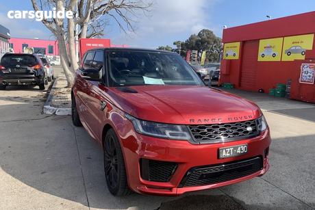 Red 2018 Land Rover Range Rover SUV SPORT SDV6 HSE DYNAMIC (225KW)