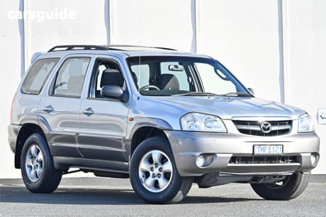 Silver 2005 Mazda Tribute Wagon Classic