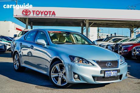 Blue 2011 Lexus IS350 Sedan Sports Luxury