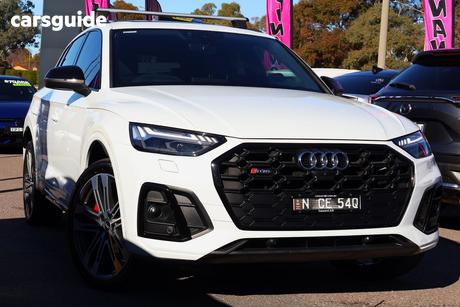 White 2021 Audi SQ5 Wagon 3.0 Tdi Quattro Mhev