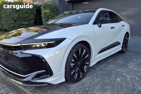 White 2023 Toyota Crown Sedan CROSSOVER RS ADVANCED
