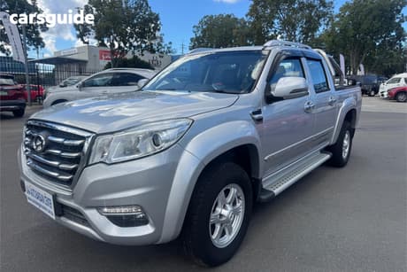 Silver 2019 Great Wall Steed Dual Cab Utility (4X2)