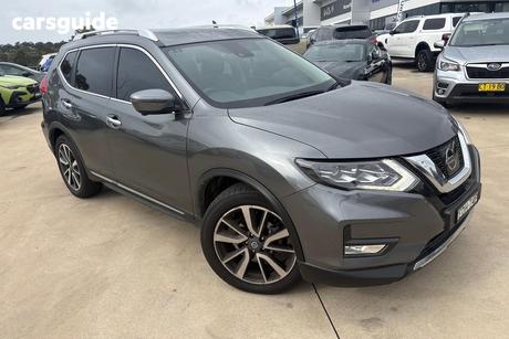 Grey 2019 Nissan X-Trail Wagon Ti (4Wd) (5Yr)