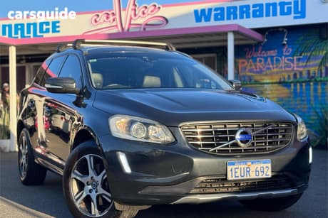Grey 2015 Volvo XC60 Wagon D4 Luxury
