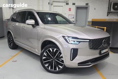 Silver 2024 Volvo XC90 Wagon Ultra B5 Bright Mhev