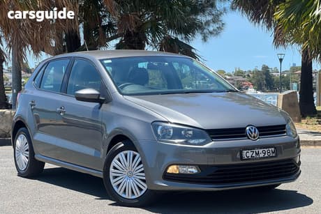 Grey 2015 Volkswagen Polo Hatch 66 TSI TRENDLINE 6R MY15