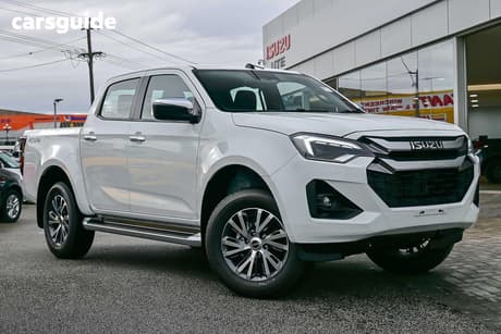White 2026 Isuzu D-MAX Crew Cab Utility Sx (4X2) High-Ride