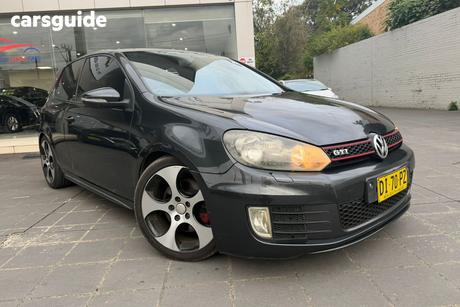 Grey 2011 Volkswagen Golf Hatchback Gti