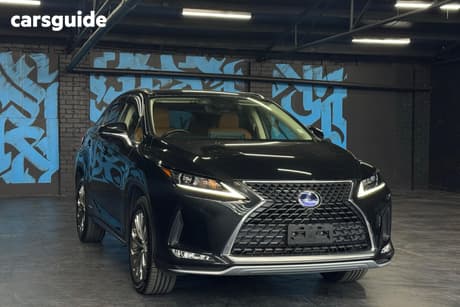 Black 2020 Lexus RX SUV GYL20
