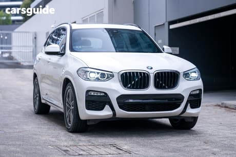 White 2019 BMW X3 Wagon Sdrive20I
