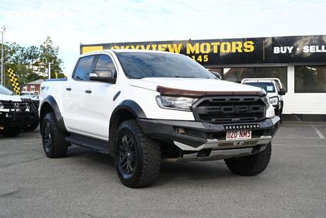 White 2019 Ford Ranger Double Cab Pick Up Raptor 2.0 (4X4)