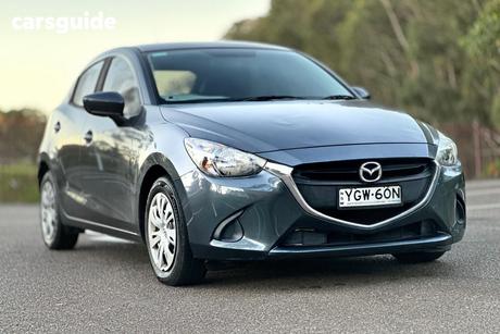 Grey 2016 Mazda 2 Hatchback Neo