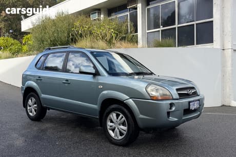 Silver 2009 Hyundai Tucson Wagon City Sx