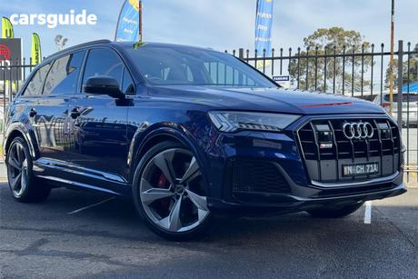 Blue 2023 Audi SQ7 Wagon 4.0 Tfsi Quattro