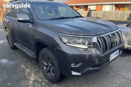 Grey 2017 Toyota Landcruiser Prado SUV