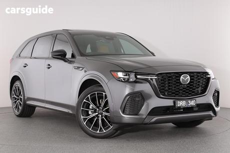 Grey 2024 Mazda CX-70 Wagon G50E Azami