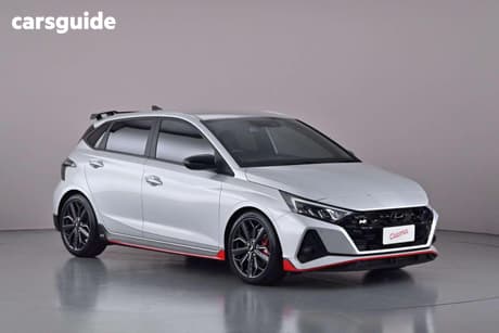 Silver 2021 Hyundai I20 Hatchback N