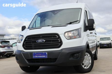 White 2017 Ford Transit Bus 410L Lwb 12 Seat
