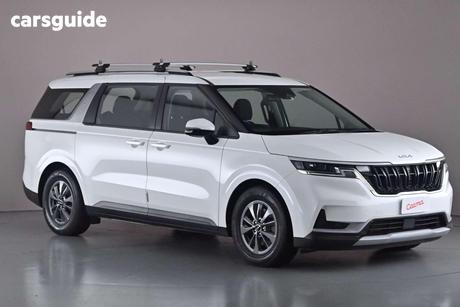 White 2022 Kia Carnival Wagon S