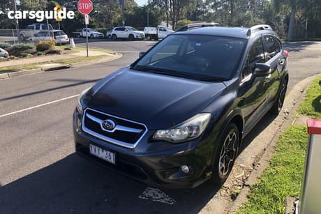 Black 2012 Subaru XV SUV AWD