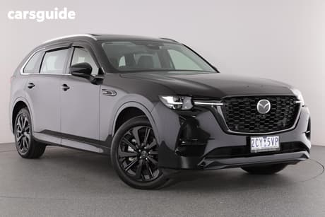 Black 2025 Mazda CX-80 Wagon D50E Gt