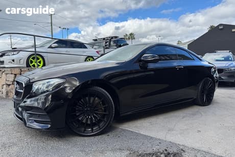 Black 2017 Mercedes-Benz E400 Coupe