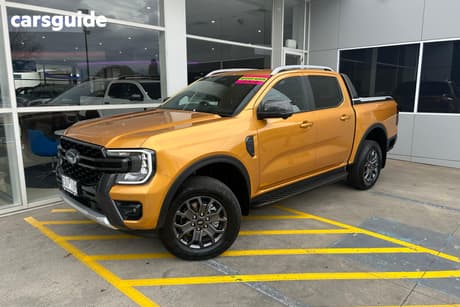 Yellow 2025 Ford Ranger Double Cab Pick Up Wildtrak X 2.0 (4X4)