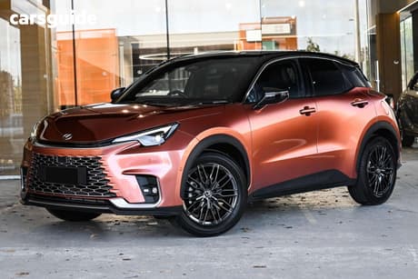 Orange 2023 Lexus LBX Wagon Sports Luxury 2Wd (Hybrid)