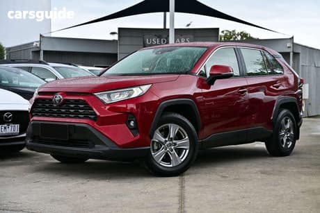 Red 2022 Toyota RAV4 Wagon Gx (2Wd)